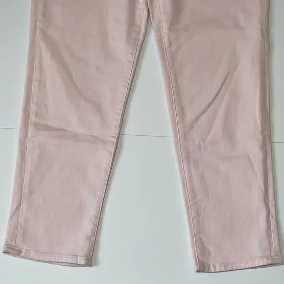 Talbots Factory Simply Flattering BOYFRIEND Jeans Size 6 Pink Denim Mid Rise - Picture 4 of 8